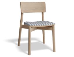 P 1 Andi Diningchair Pad Ashnatural Bluestripe