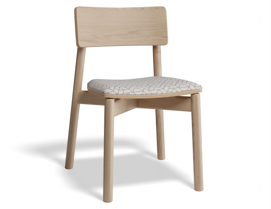P 1 Andi Diningchair Pad Ashnatural Geometricpattern