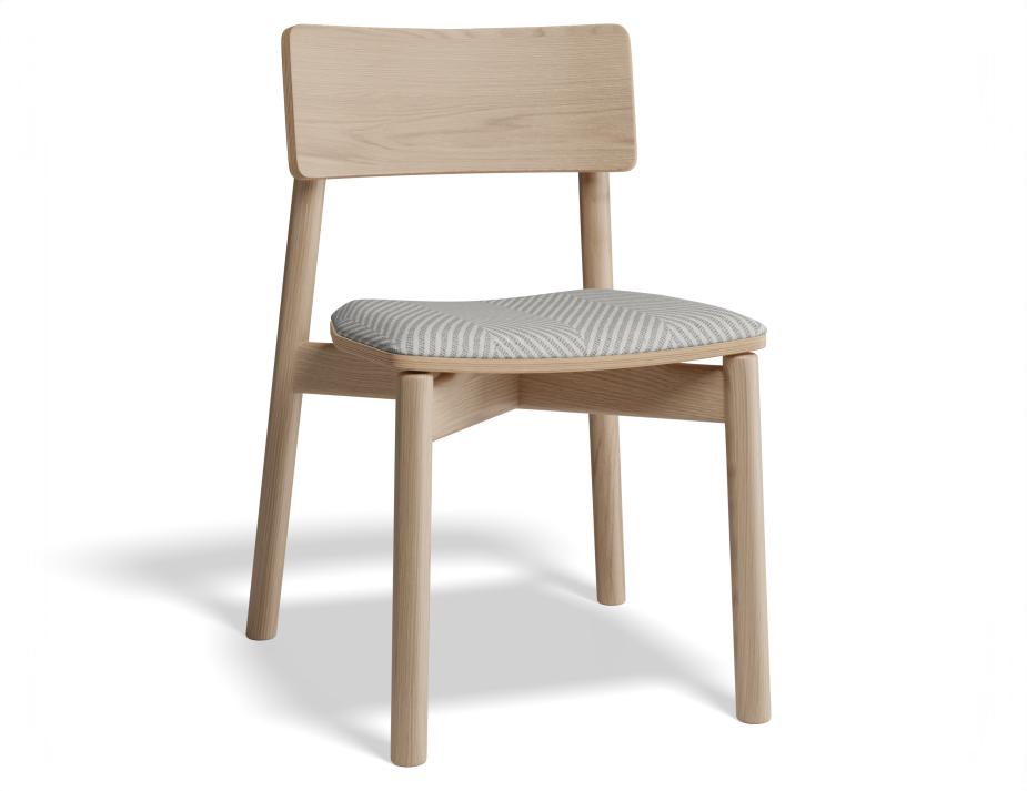 P 1 Andi Diningchair Pad Ashnatural Herringbone