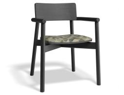 P 1 Andi Armchair Pad Ashblack Eucalyptpyramid