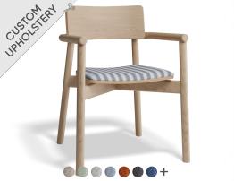 Andi Armchair - Natural - Custom Upholstered