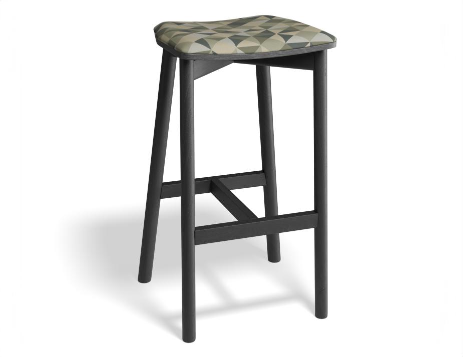 P 1 Andi Backlessbarstool Pad Ashblack Eucalyptpyramid