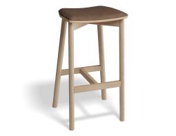 P 1 Andi Backlessbarstool Pad Ashnatural Printedsuede