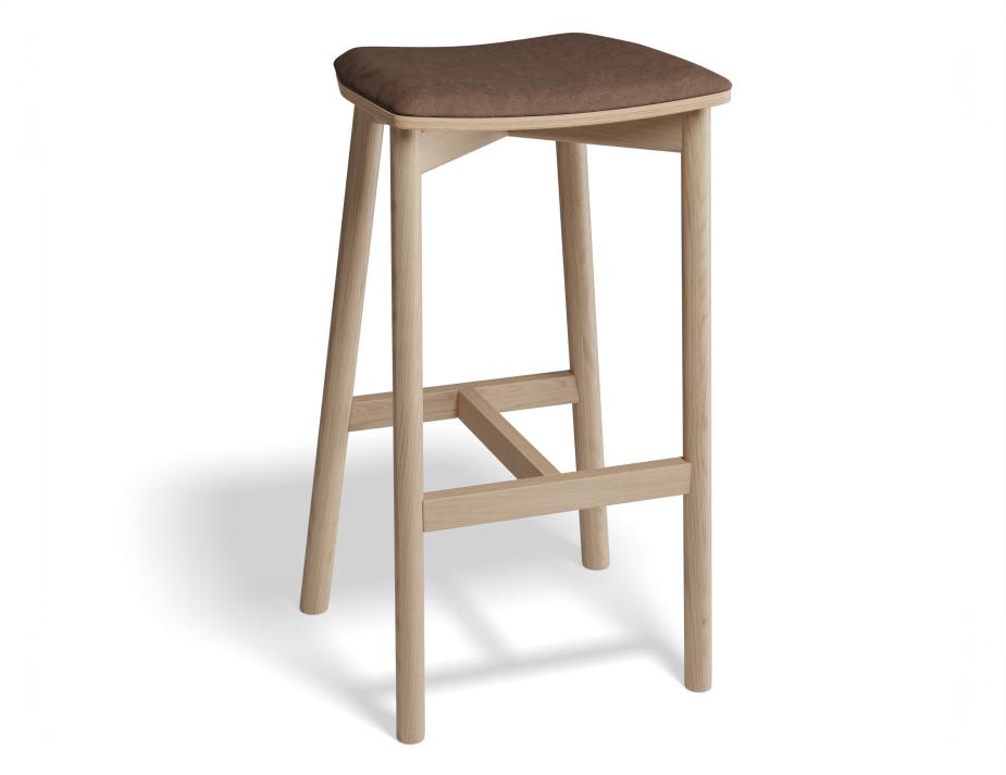 P 1 Andi Backlessbarstool Pad Ashnatural Printedsuede