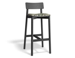 P 1 Andi Barstool Pad Ashblack Eucalyptpyramid