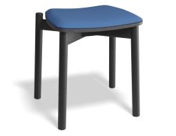 P 1 Andi Lowstool Pad Ashblack Bluecorduroy