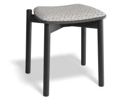 P 1 Andi Lowstool Pad Ashblack Geometricpattern