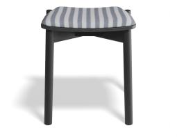 P 4 Andi Lowstool Pad Ashblack Bluestripe