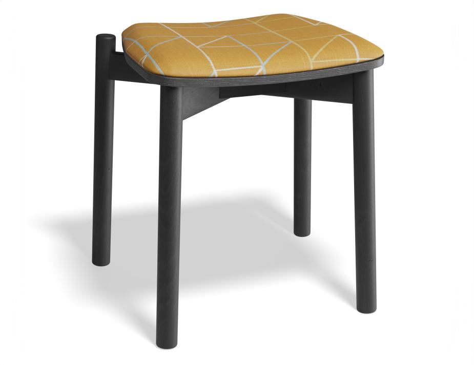 P 1 Andi Lowstool Pad Ashblack Isometricorange