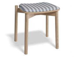 P 1 Andi Lowstool Pad Ashnatural Bluestripe