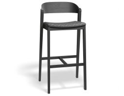 P 1 Grayson 75cmbarstool Pad Black Lazaruslupine