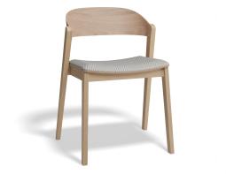 P 1 Grayson Chair Pad Natural Herringbone