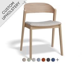 Grayson Dining Chair - Natural - Custom Upholstered
