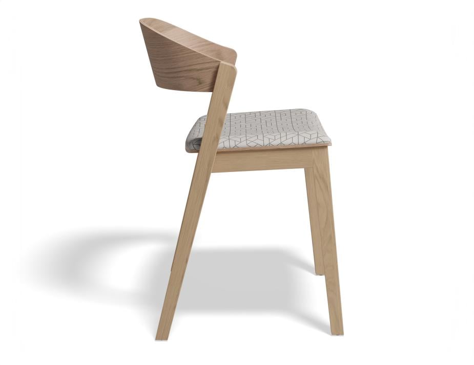 P 3 Grayson Chair Pad Natural Geometricpattern