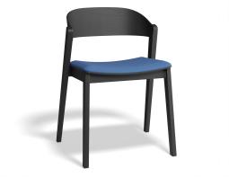 P 1 Grayson Chair Pad Black Bluecorduroy