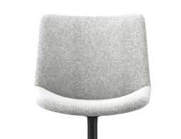 Grey Flow Chair Star Castors 3