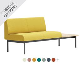 Bond Section 2 Seat with Side Table