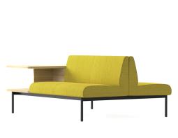 2 Seat Low Back Back Back High Side Table Main