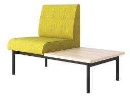 Bond 1 Seat Side Table High Back