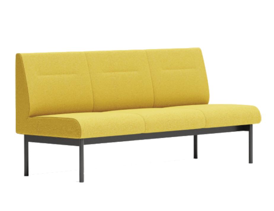 3 Seat High Back New