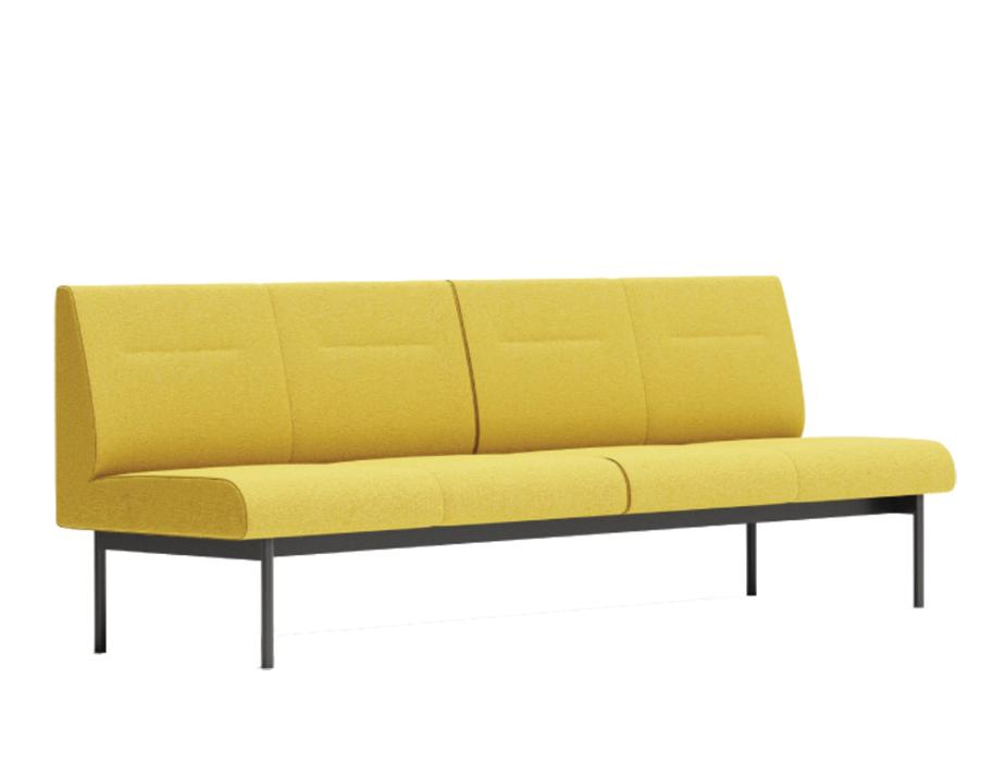 4 Seat High Back New