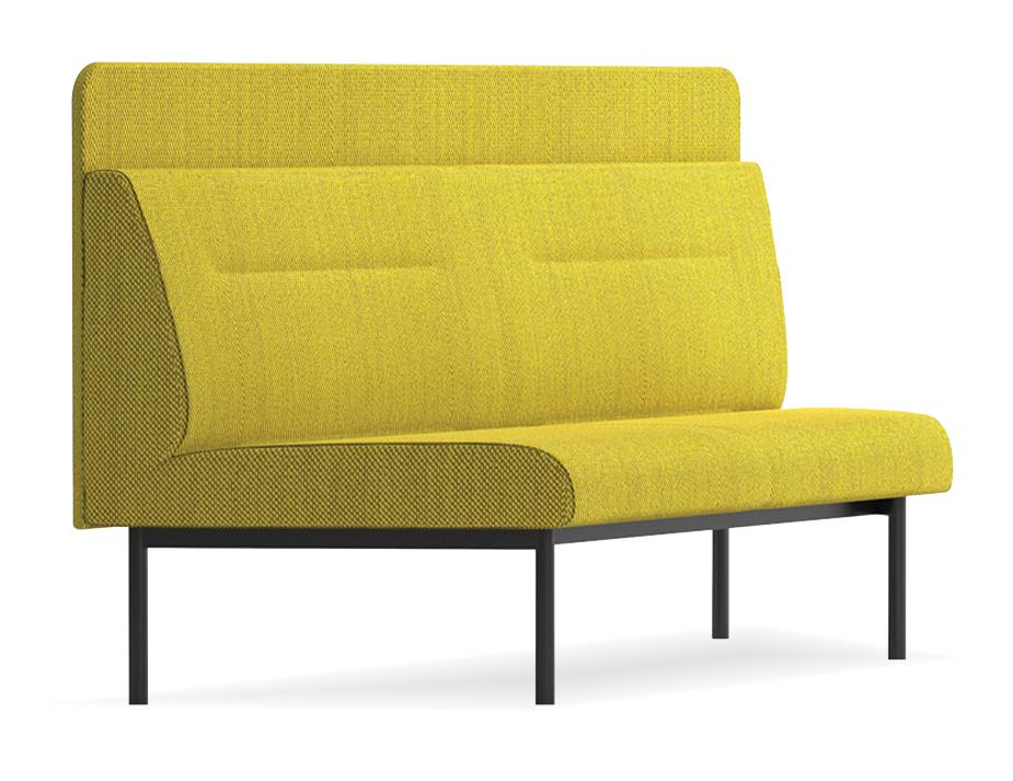 Bond Corner Cut Backboard 2 Seater High 2