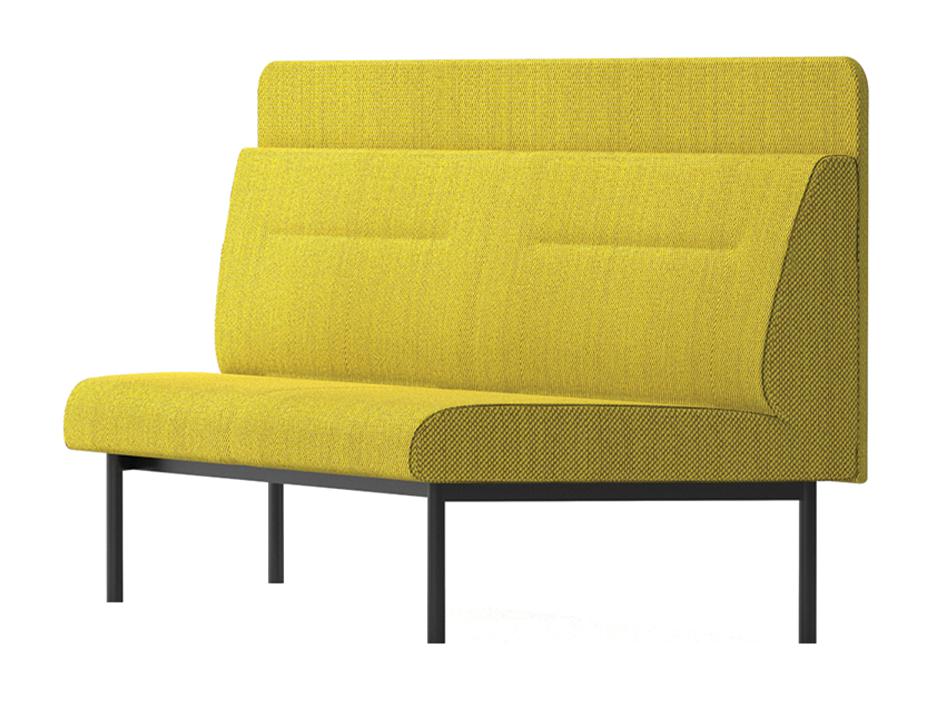 Bond Corner Cut Backboard 2 Seater High
