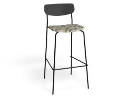 P 1 Rylie Barstool Black Eucalyptpyramid