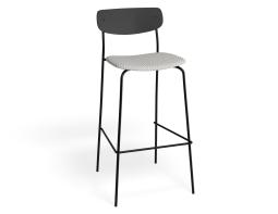 P 1 Rylie Barstool Black Herringbone