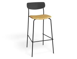 P 1 Rylie Barstool Black Isometricorange