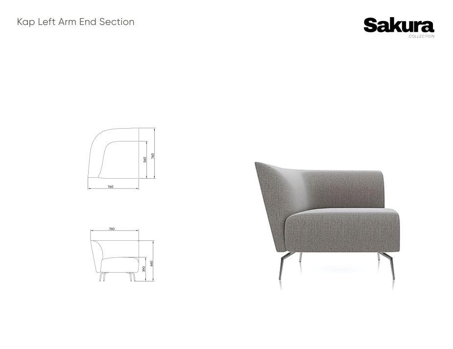 Sakura Kap Left Arm End Section Website