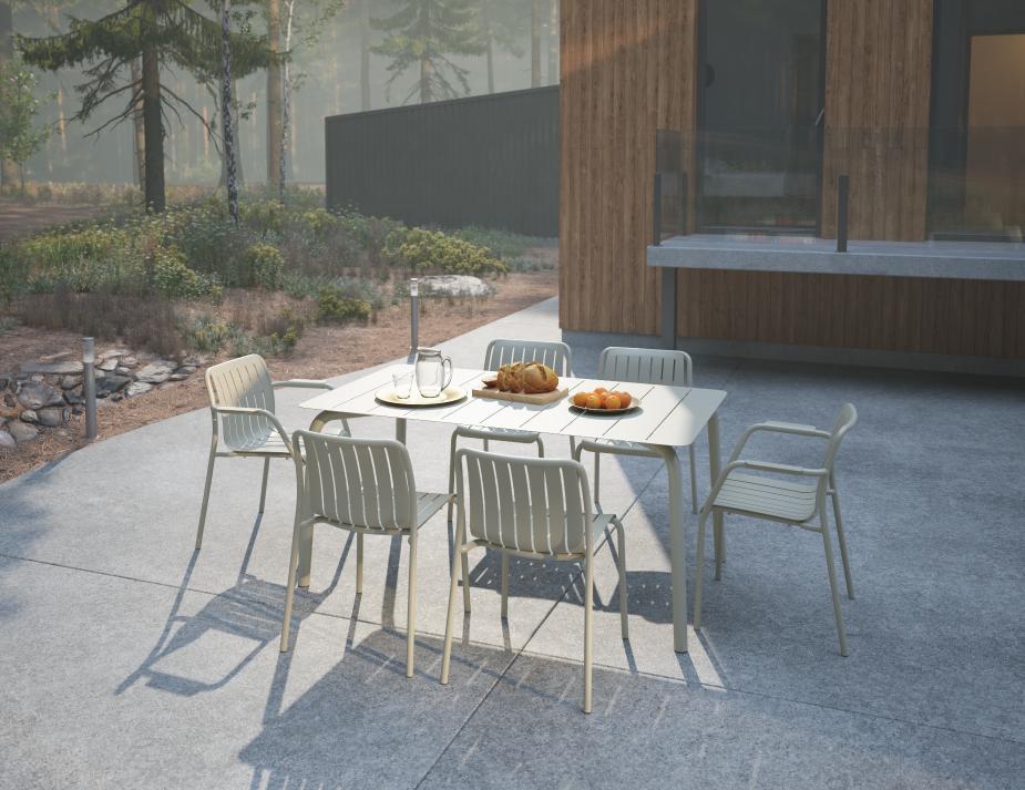 L 1 Roku Diningset160 Latte