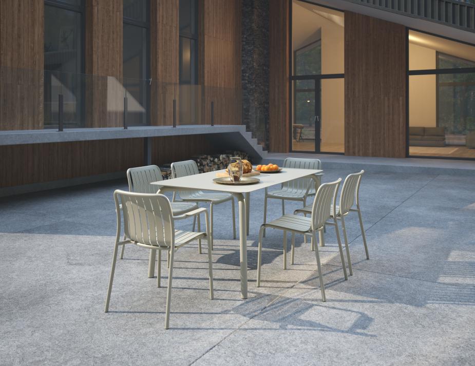L 2 Roku Diningset160 Latte