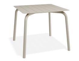 Roku Dining Table 90cm - Outdoor - Latte