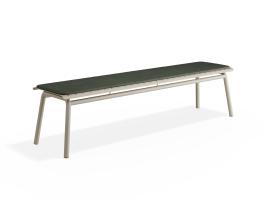 Bench with Green Cushion image