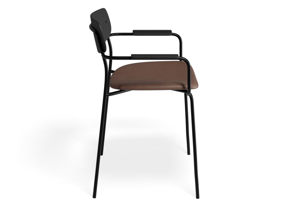 P 3 Rylie Armchair Ashblack Tanpu