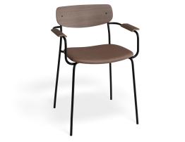 Tan Vintage Vegan Leather Seat image