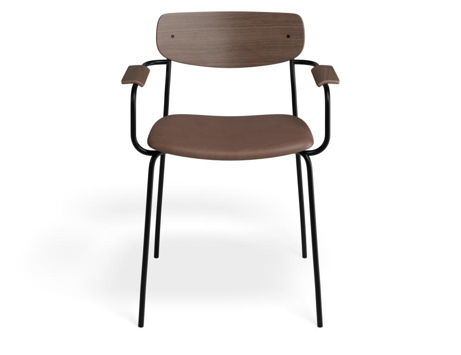 P 4 Rylie Armchair Walnut Tanpu