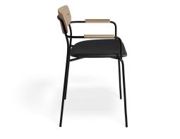 P 3 Rylie Armchair Ashnatural Blackpu