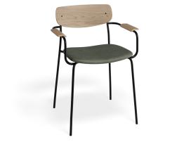 Green Vintage Vegan Leather Seat image