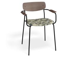 P 1 Rylie Armchair Walnut Eucalyptpyramid