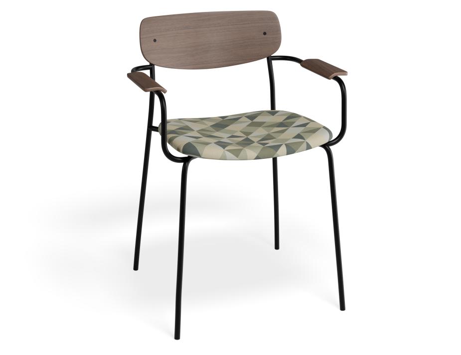 P 1 Rylie Armchair Walnut Eucalyptpyramid