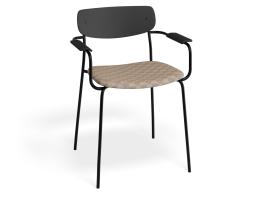 P 1 Rylie Armchair Black Lavera