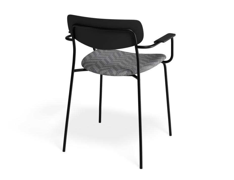 P 2 Rylie Armchair Black Lazaruslupine