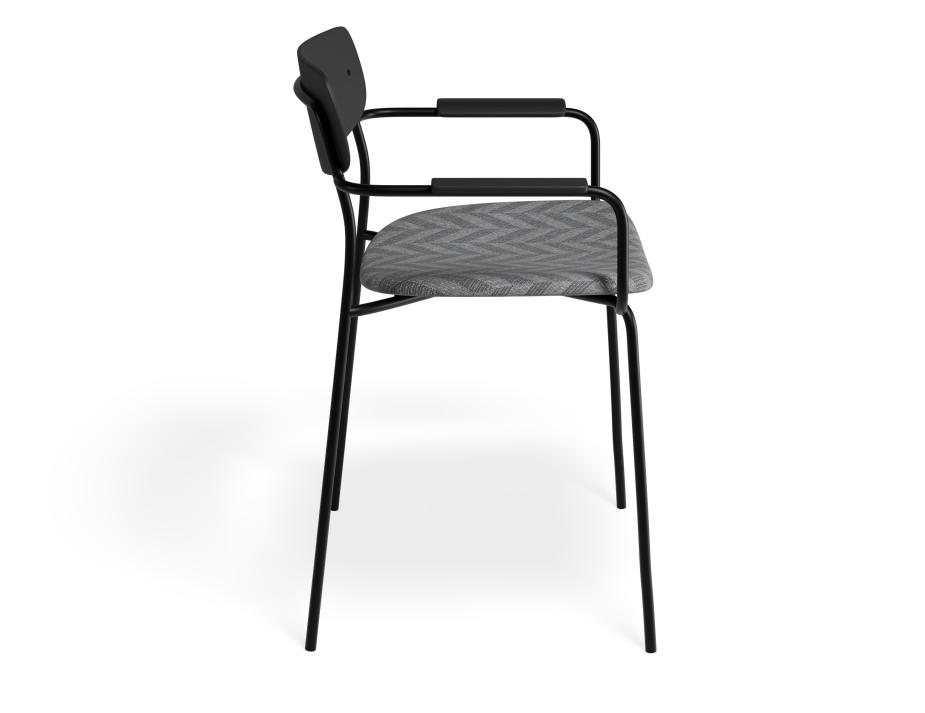 P 3 Rylie Armchair Black Lazaruslupine