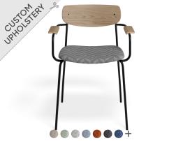 Rylie Armchair - Natural - Custom Upholstered