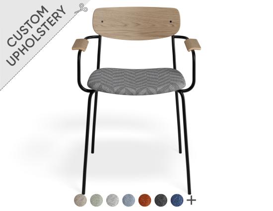 Rylie Armchair - Natural - Custom Upholstered