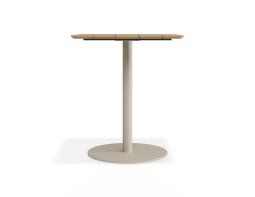 P 3 Roku Teakcafetable 65x65 Latte