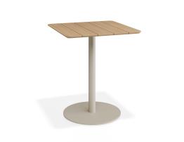 Roku Cafe Teak Table - Outdoor - Latte