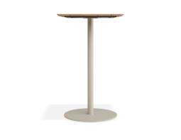 P 3 Roku Teakbartable 65x65 Latte